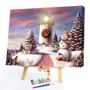 Lighthouse 50x40cm Oil Paint By Numbers Picture DIY