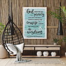 11CT Full Cross Stitch Letters Counted DIY Embroidery Kits Handmade Crafts