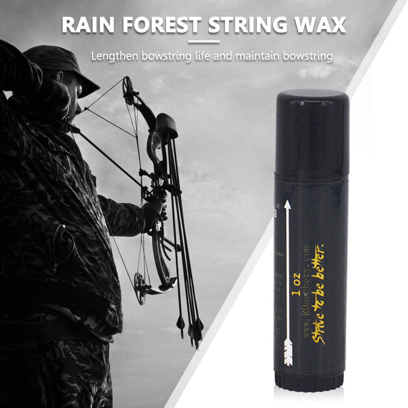 String Wax Black Shell Bow Tendon Maintenance Wax Lubricant Hunting Pf