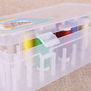 Sewing Thread Sorting Storage Boxes 42 Spools Fishing Line Container Holder