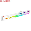 COOLMOON GT8 Horizontal GPU Support Video Card Stand GPU Holder (White)