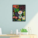 28x34cm DIY Flower Stamped Cross Stitch Kit 14CT 2 Strands Needlework Wall