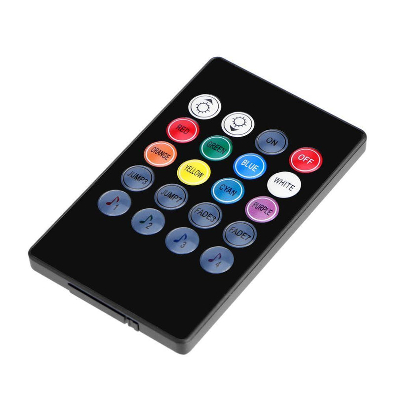 20 Buttons Music IR Controller Sound Sensor Remote Control for RGB LED Strips