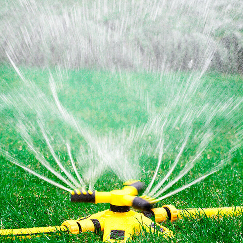 #A 360 Degree Automatic Rotating Water Sprinkler Large Area Coverage Irrigation