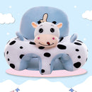 Cute Baby Sofa Cover Learning to Sit Seat Feeding Chair Case N/Cotton (A) Newly