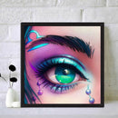 DIY Diamond Painting Kits Bright Eye Makeup Full Round Drill Home Decoration