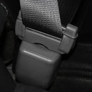 Car Seat Belt Buckle Holder Protective Covers Anti-Scratch Case (Black)