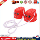 2pcs/set Balance Training Kids Outdoor Thickened Jumping Stilts Toys (Red) Newly