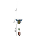 DIY Point Drill Diamond Painting Acrylic Wind Chime Bell Pendant Art Mosaic