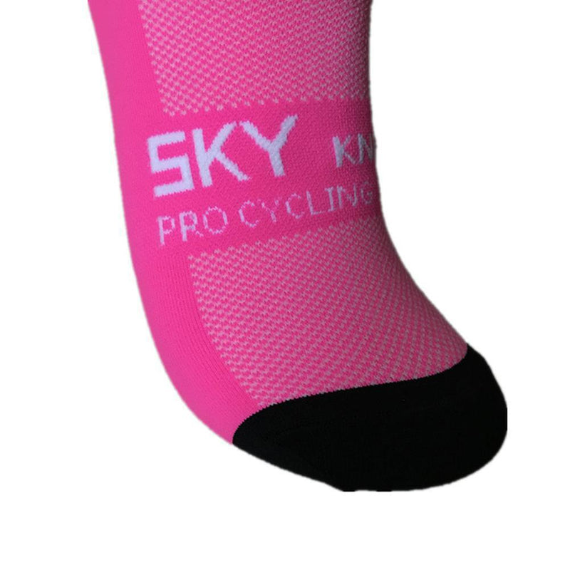 Women Men Cycling Soccer Socks Striped Dot Print Outdoor Sports Basketball Socks