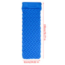 Mat with Pillow Waterproof Air Mattress Camping Sleeping Pad Air Bed