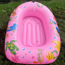 Thickened Inflatable Bathtub Portable Pool Swimming Ring for Kids (Pink) Newly
