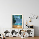 Cross Stitch Kits Full Embroidery Set 11CT Stamped Beach Needlework DIY Craft