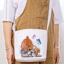 5D Diamond Painting Handbag DIY Canvas Eco-friendly Foldable Organizer Tote K