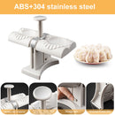 Dumpling Maker - Wrap Two at A Time Double Head Automatic Dumpling Maker