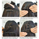 Clip Double Bangs Hairstyle Hairpin Twist Barrettes Doul Layer Hair Clips