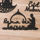 Felt Home Party Supplies Ramadan Decor Eid Mubarak Pendant DIY Crafts Ornament