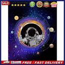 5D Kit Rhinestone Pictures DIY Space Astronaut Full Round Drill Diamond Paint