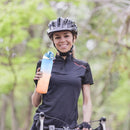 1000ML One-button Lock Sports Water Cup Leak-proof for Gym Outdoor (Blue) Newly