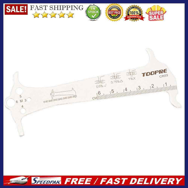 3 in 1 Mountain Bicycle Chains Measuring Rulers Chain Caliper Checker Indicat