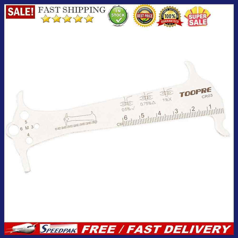 3 in 1 Mountain Bicycle Chains Measuring Rulers Chain Caliper Checker Indicat