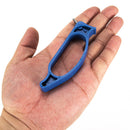 Portable Plastic Diamond Auger Blade Sharpener Winter Ice Fishing Accessories