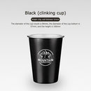 Stainless Steel Camping Cup Outdoor Travel Coffee Beer Drinks Mugs (Mud)