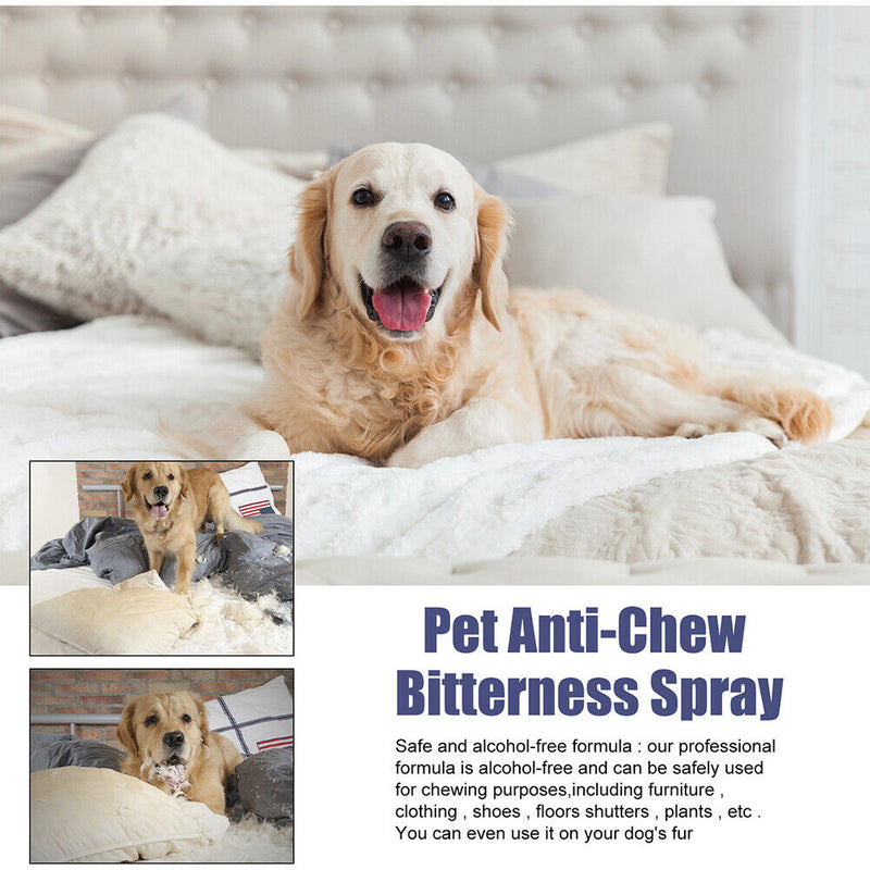 Dog Bitter Spray Dogs Training Aid Claw Anti Chewing Puppy for Furniture Ca