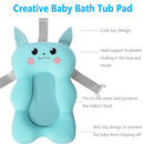 Non-Slip Support Mat Baby Shower Bath Tub Pad Pillow Bathtub Seat Bath Cushion