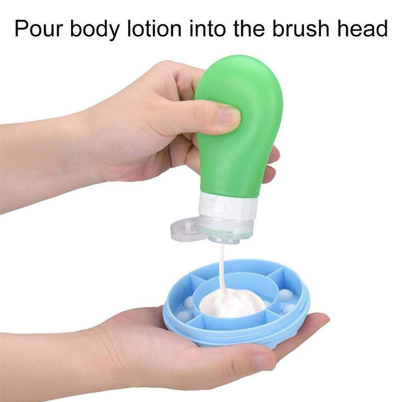 Roll A Lotion Body Lotion,Oil,Gel Applicator & Massager Massage Long Handle.