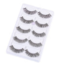 Beauty Long Thick Cross False  Eyelashes Handmade Eye Lashes Extension Black