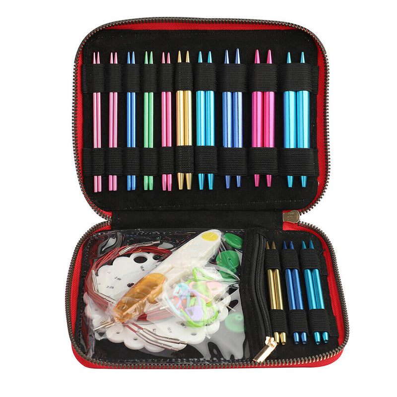 13pair Interchangeable Circular Crochet Kit with Accessories (ck169 c3) Newly
