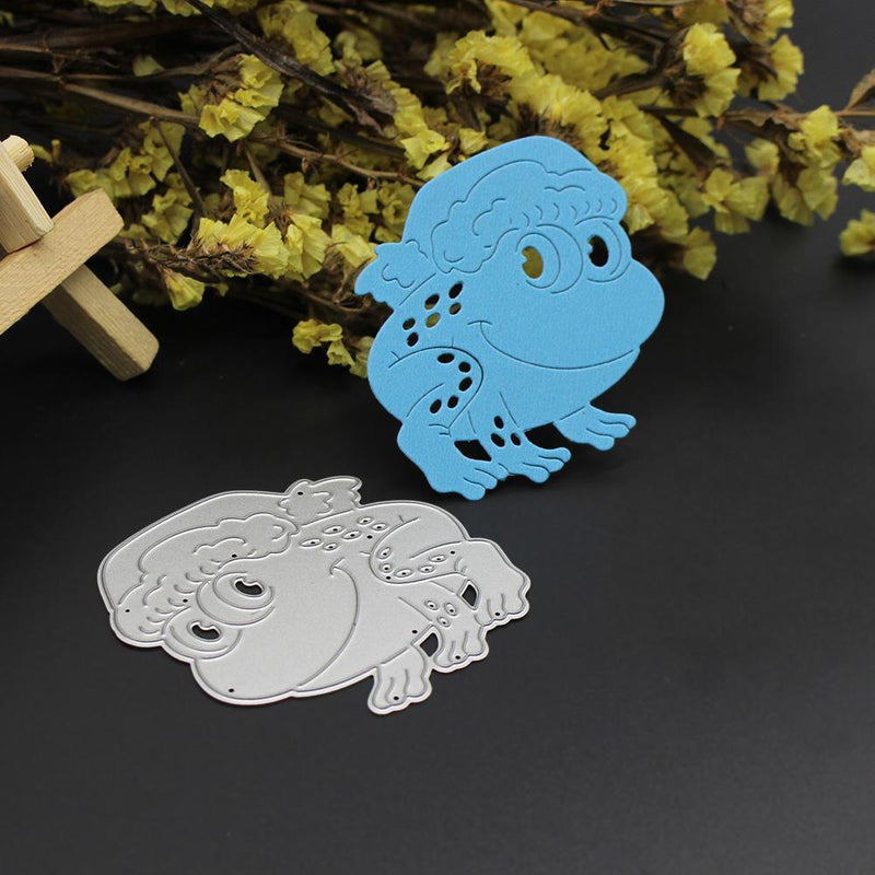 Animal Metal Stencil Cutting Die DIY Scrapbooking Frog Paper Card Craft