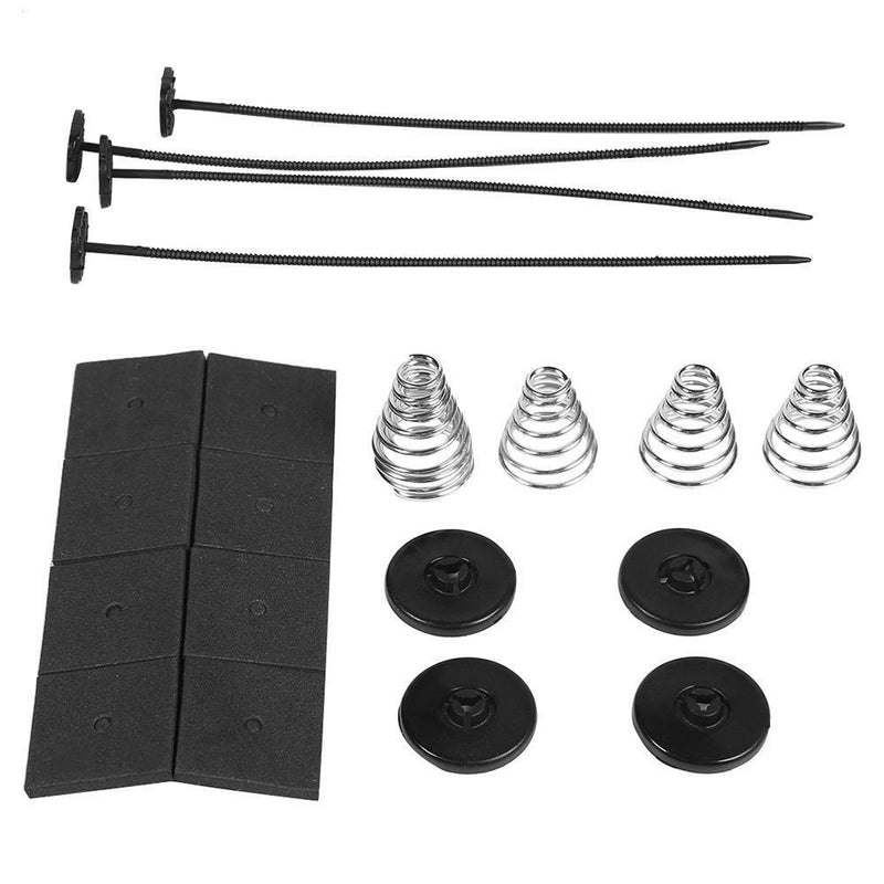 1 Set Car Electric Radiator Fan Mounting Kit Plastic Ties Straps Universal Newly