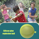 Water Bomb Splash Balls Pool Party Favors Water Fight Games (Hamburger)
