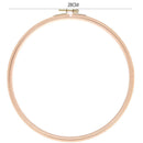 DIY Wooden Cross Stitch Frame Needlework Hoop Ring Embroidery Tool(28cm)
