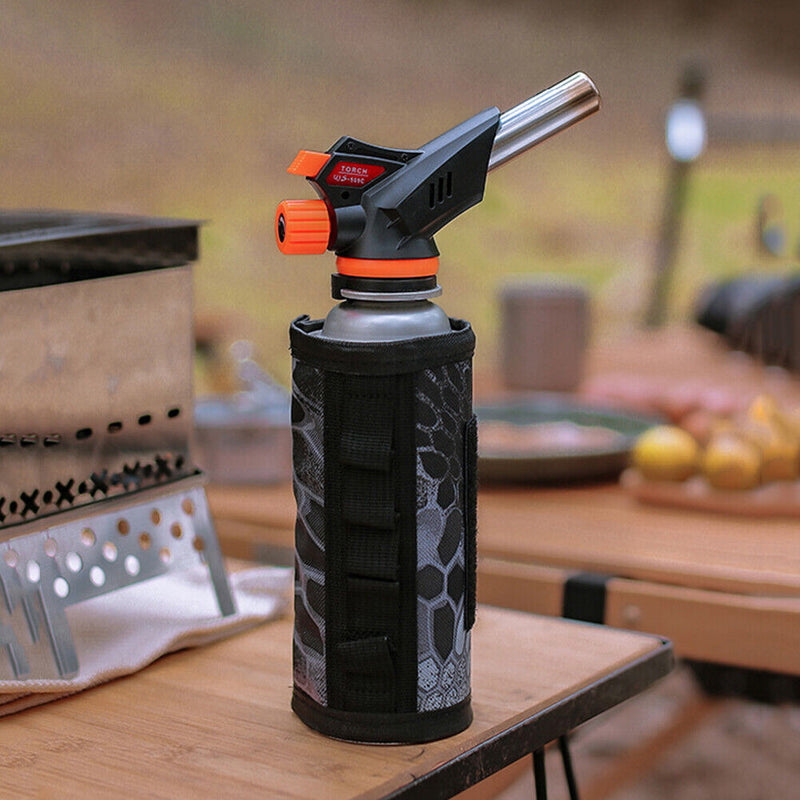 Universal BBQ Gas Torch Flame Gun Stainless Steel Butane Gas Spray for Household