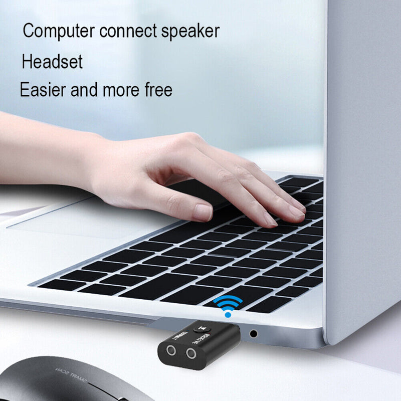 2"" 1 USB Bluetooth Compatible Adapter Wireless PC Laptop Headset Transmitter