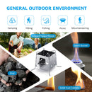 Foldable Camping Grill Outdoor Mini Stove Ultralight Folding Cookstoves