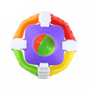 Soft Rubber 0-1Y Baby Rattles Little Loud Bell Ball Grasping Puzzle Toys Newly