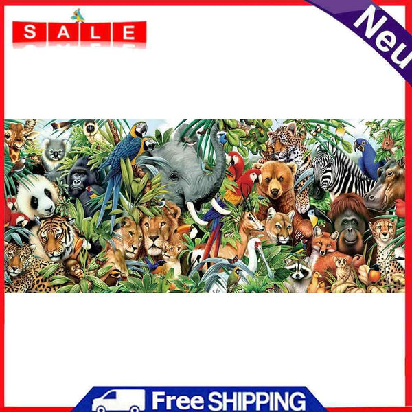Diamond Embroidery Animal Collection Drawing DIY Diamond Painting Kit Home Decor
