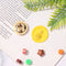Brass Round Fire Lacquer Seal Head Elegant Wax Seal Stamp DIY Art Craft Gift