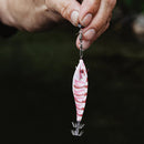 Luminous Squid Jig Hook Wood Shrimp Bait 9g Cuttlefish Sea Fishing Lure (2)