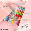 BB Girls Candy Color Elastic Accessories Hair Rope Hairpin Hair Clip Gifts