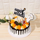 Cupcake Topper Soccer Novelty Football Cake Topper Happy Birthday Basketball