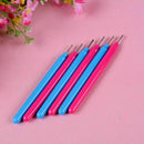 2x Paper Set Quilling Paper Tools Tweezer Needle Pins Tool Slotted x T4L3 Z3N0