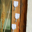 6pcs Viscose Hook Strong Wall Stickers Towel Holder Kitchen Bathroom Home Gadget