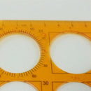 Ruler For Drawing Circle Draw A Circle Template Ruler Painting Ruler Ruler