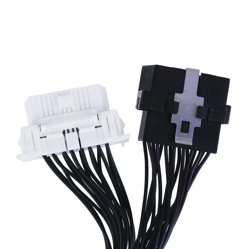 OBD 2 16pin 1 to 2 Splitter Cable for ELM327 Car Diagnostic Scanner Tool Newly