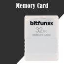 V1.966 Free McBoot 32MB Memory Cards for PS2 Game Console Card (White) Newly